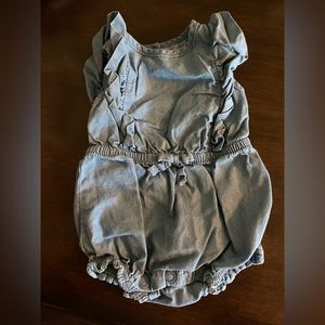 Janie and Jack denim romper